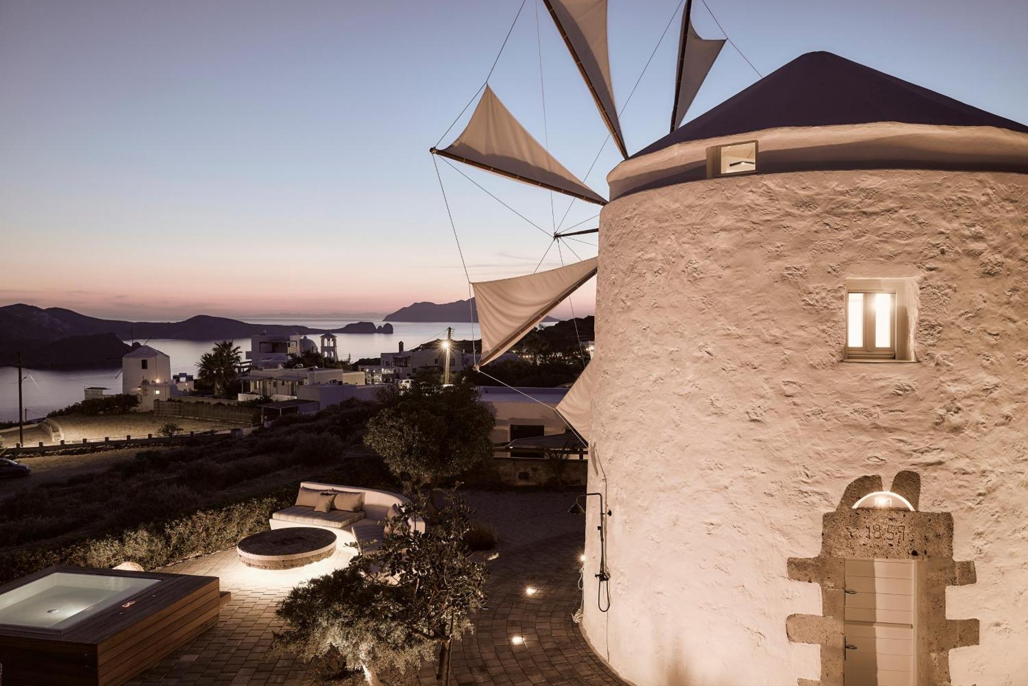 Windmill Karamitsos Since 1859 Apartment Трипити Екстериор снимка
