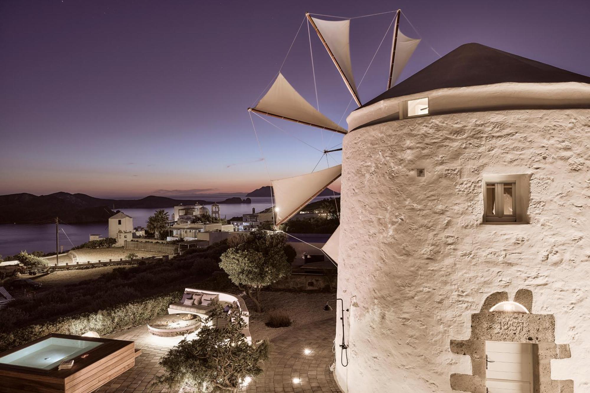 Windmill Karamitsos Since 1859 Apartment Трипити Екстериор снимка